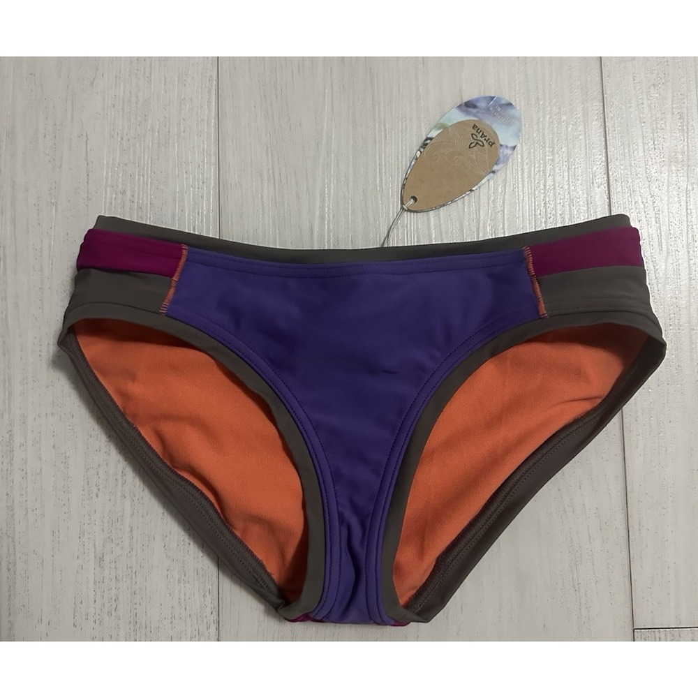 NWT Prana UPF 50+ Milou Bikini‎ Bottom Sz XS - Ultra Violet Color